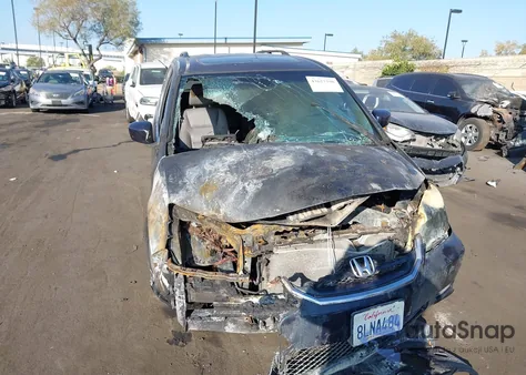 2009 Honda Odyssey Ex-L from USA, damaged, VIN 5FNRL38649B400392